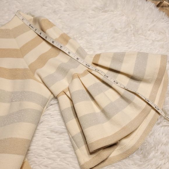 Anthropologie Maeve "Helsa" striped bell sleeved top - Picture 10 of 12